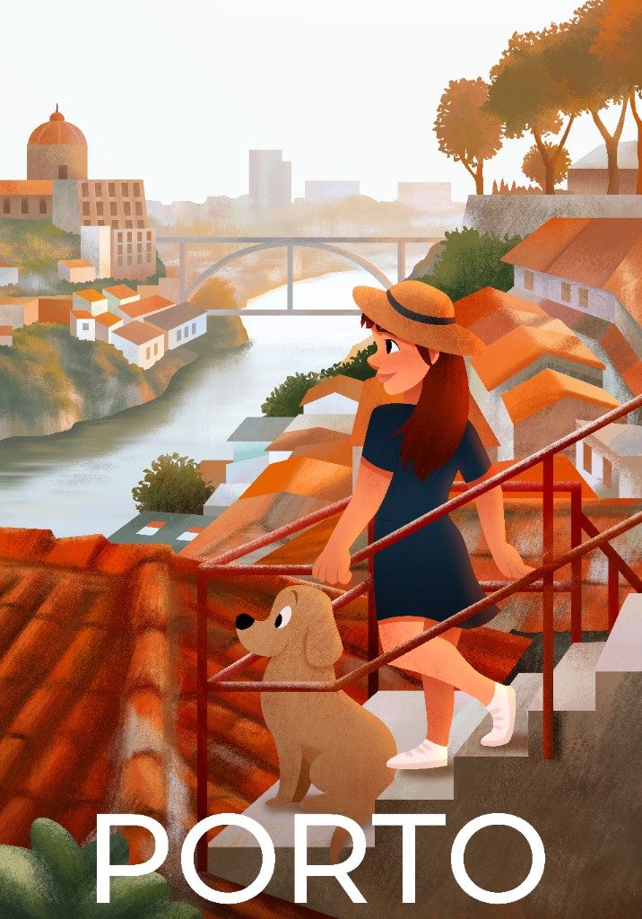 Affiche de voyage — Porto